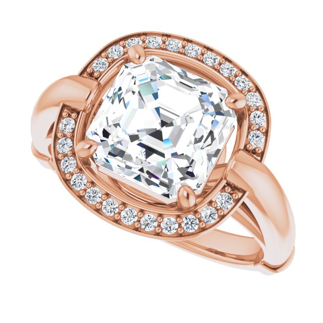 Asscher Ring Mounting
