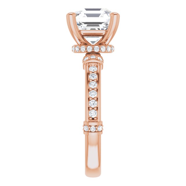 Asscher Ring Mounting