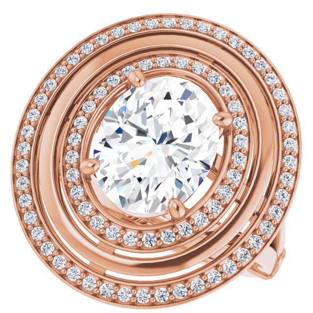 Oval Ring Mounting