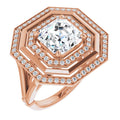 Asscher Ring Mounting