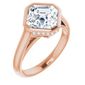 Asscher Ring Mounting