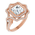 Asscher Ring Mounting