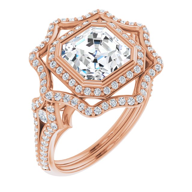 Asscher Ring Mounting