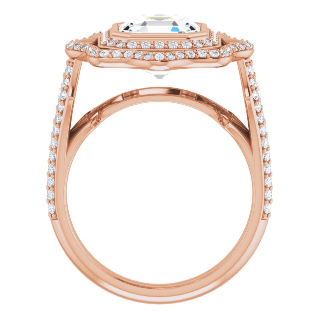 Asscher Ring Mounting