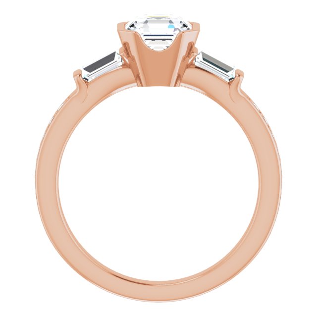 Asscher Ring Mounting