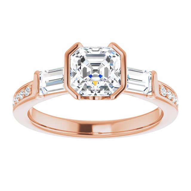 Asscher Ring Mounting