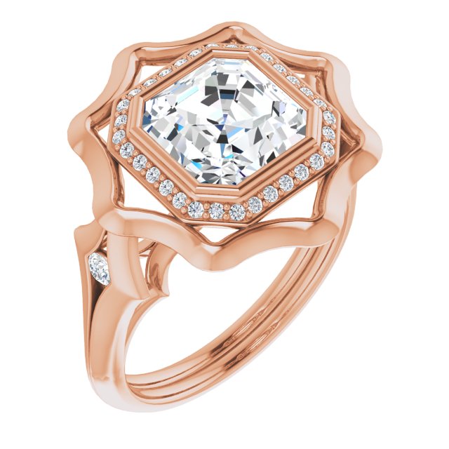 Asscher Ring Mounting