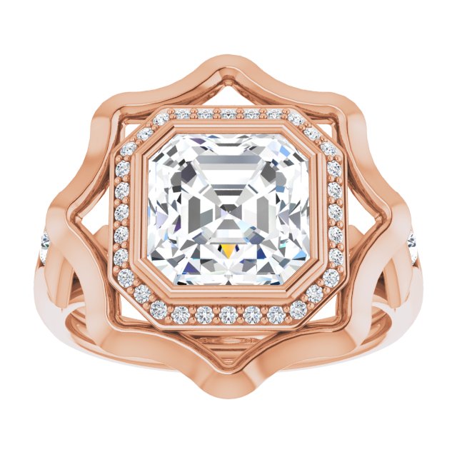 Asscher Ring Mounting