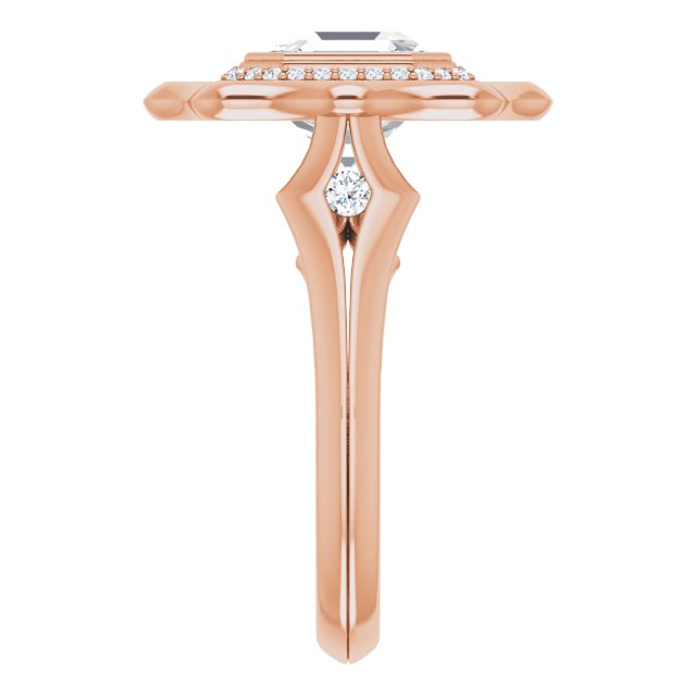 Asscher Ring Mounting