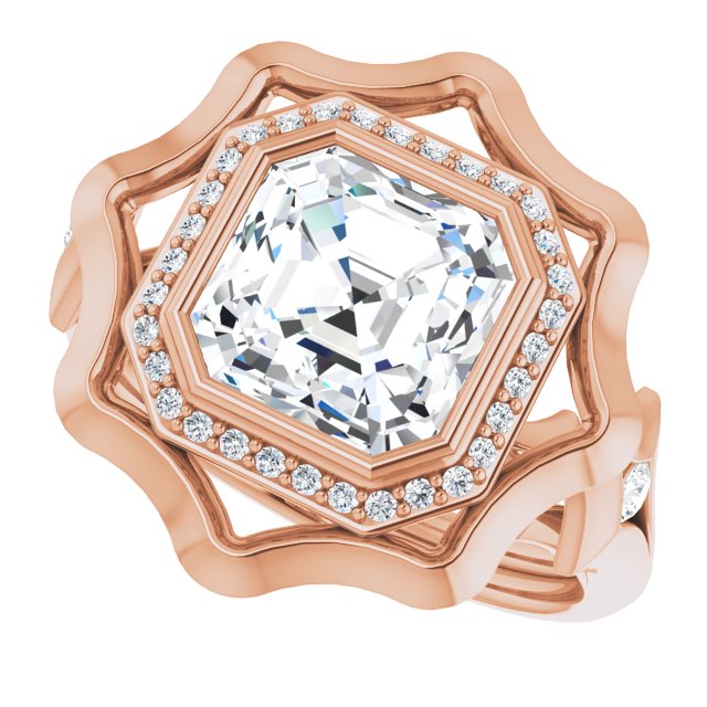Asscher Ring Mounting