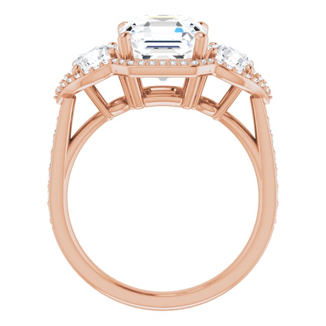 Asscher Ring Mounting