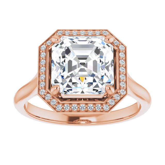 Asscher Ring Mounting