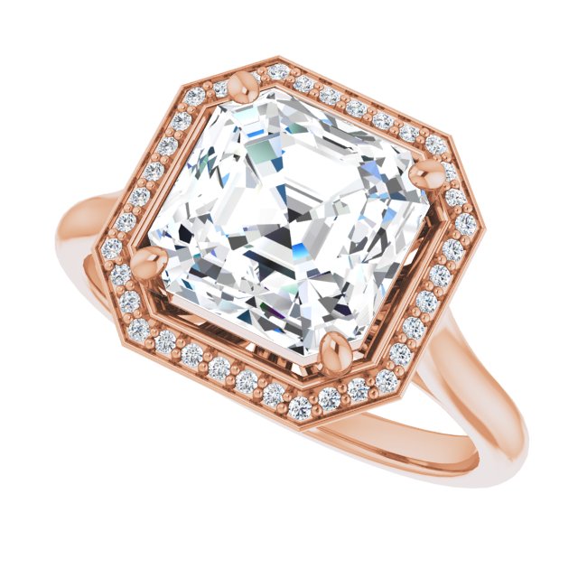 Asscher Ring Mounting