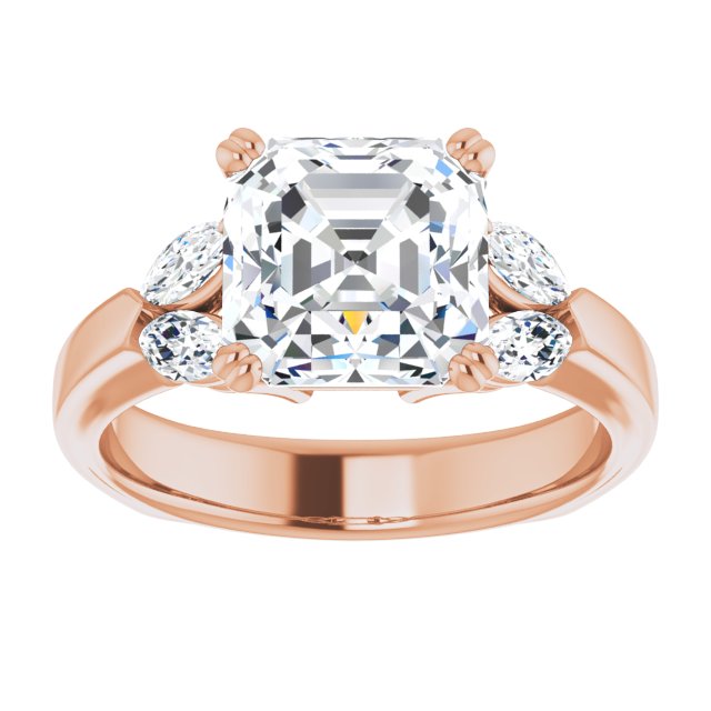 Asscher Ring Mounting