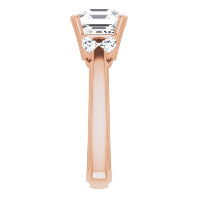 Asscher Ring Mounting