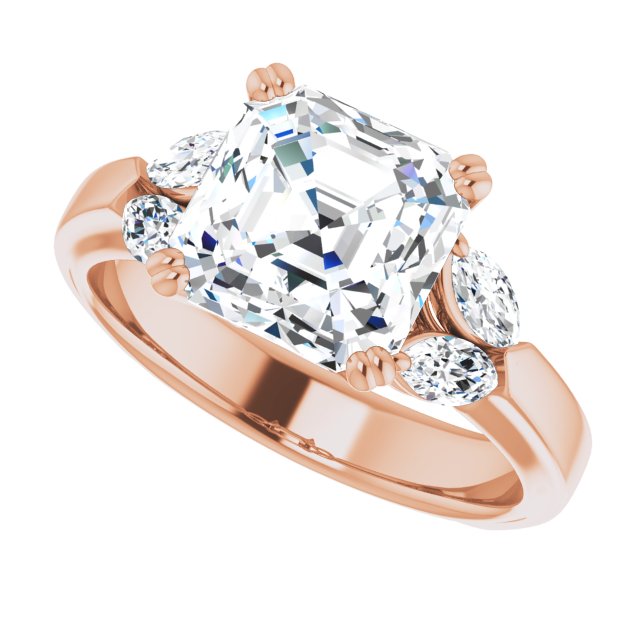 Asscher Ring Mounting