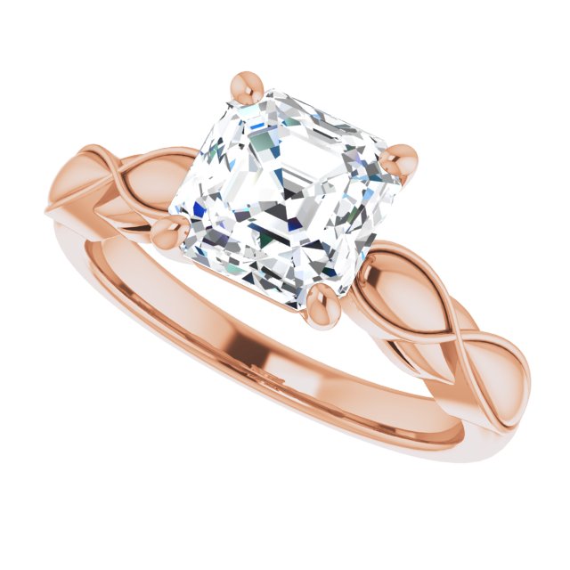 Asscher Ring Mounting