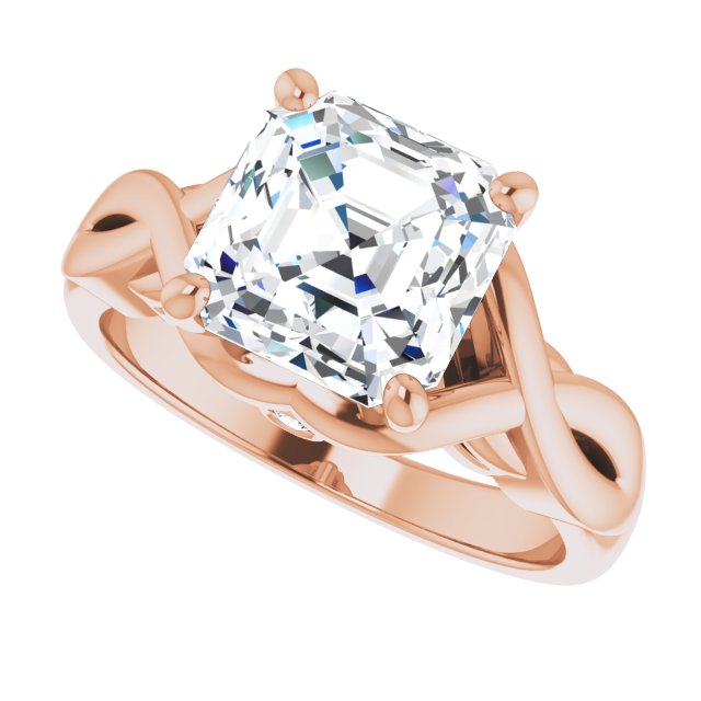 Asscher Ring Mounting