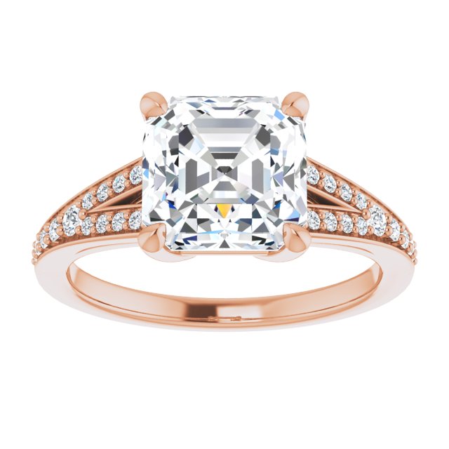 Asscher Ring Mounting