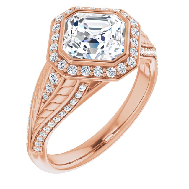 Asscher Ring Mounting