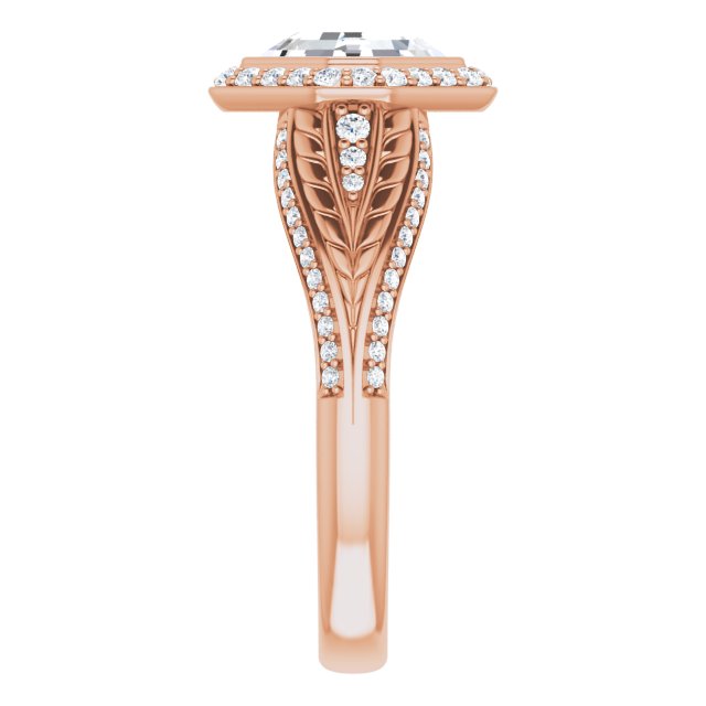 Asscher Ring Mounting