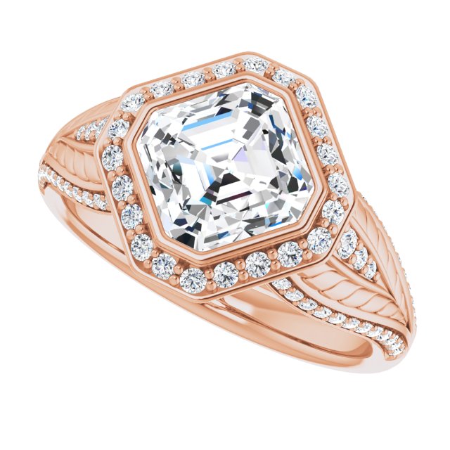 Asscher Ring Mounting
