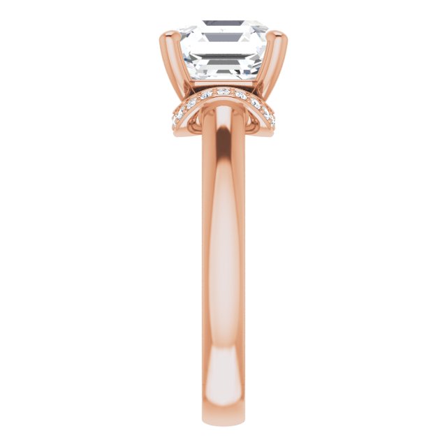 Asscher Ring Mounting