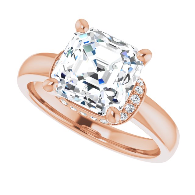 Asscher Ring Mounting