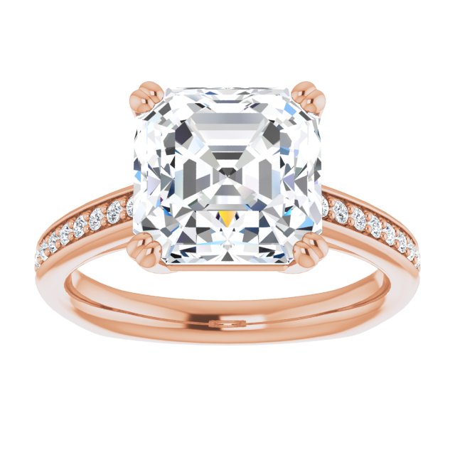 Asscher Ring Mounting