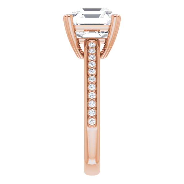 Asscher Ring Mounting