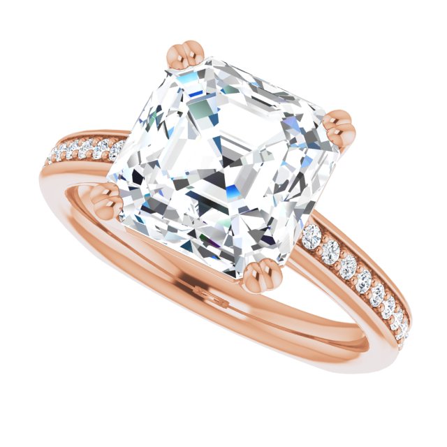 Asscher Ring Mounting