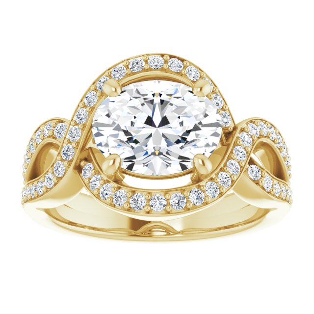 Oval Ring Mounting