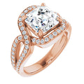 Asscher Ring Mounting
