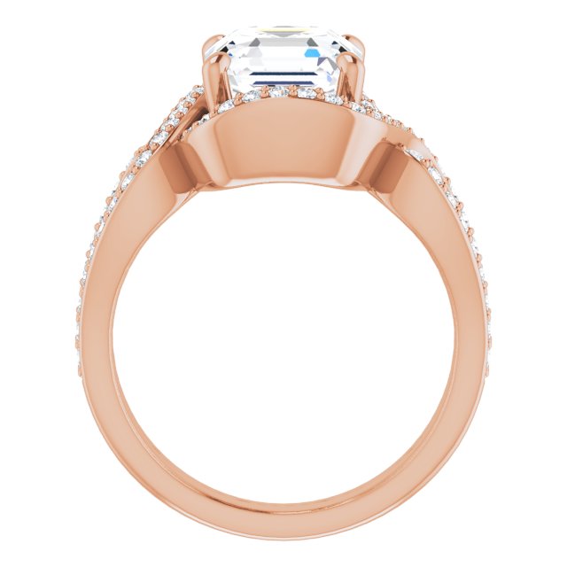 Asscher Ring Mounting