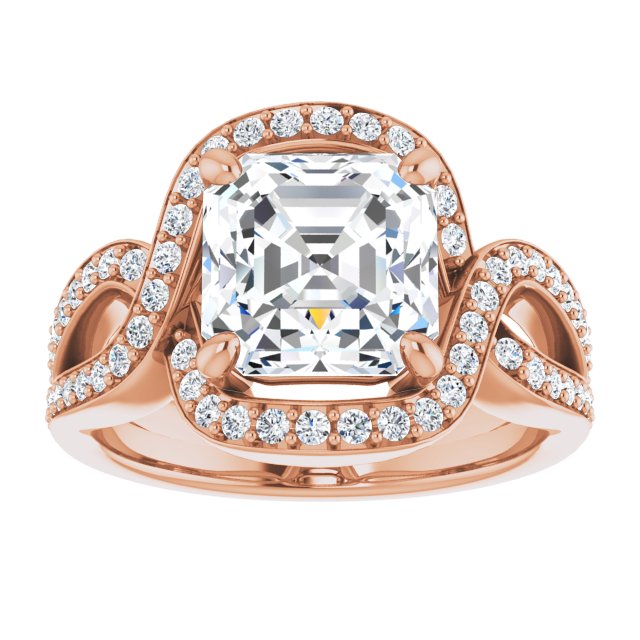 Asscher Ring Mounting