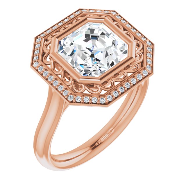 Asscher Ring Mounting