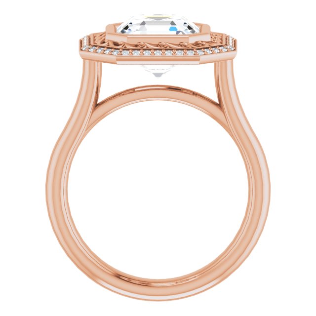 Asscher Ring Mounting