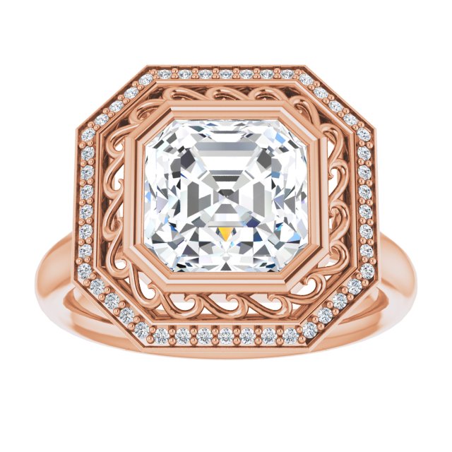 Asscher Ring Mounting