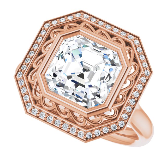 Asscher Ring Mounting