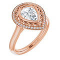 Pear Ring Mounting