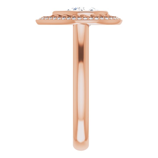 Pear Ring Mounting