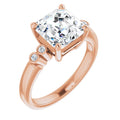 Asscher Ring Mounting