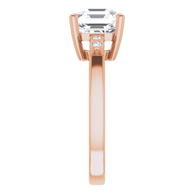 Asscher Ring Mounting