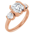 Asscher Ring Mounting