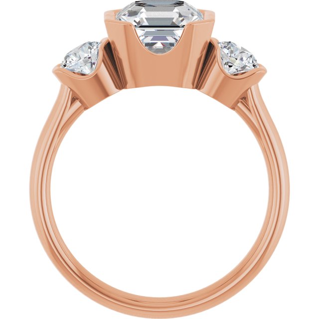 Asscher Ring Mounting