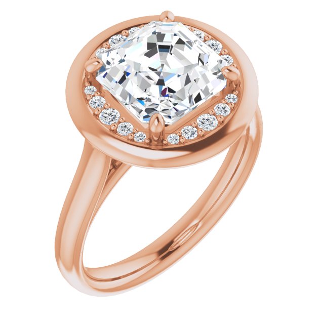 Asscher Ring Mounting