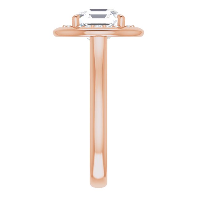 Asscher Ring Mounting