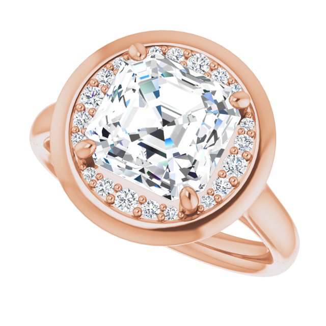 Asscher Ring Mounting