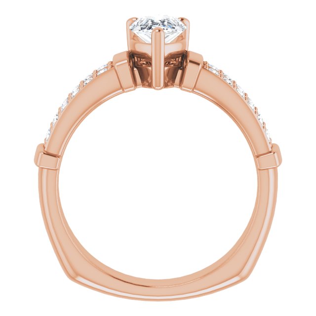 Pear Ring Mounting