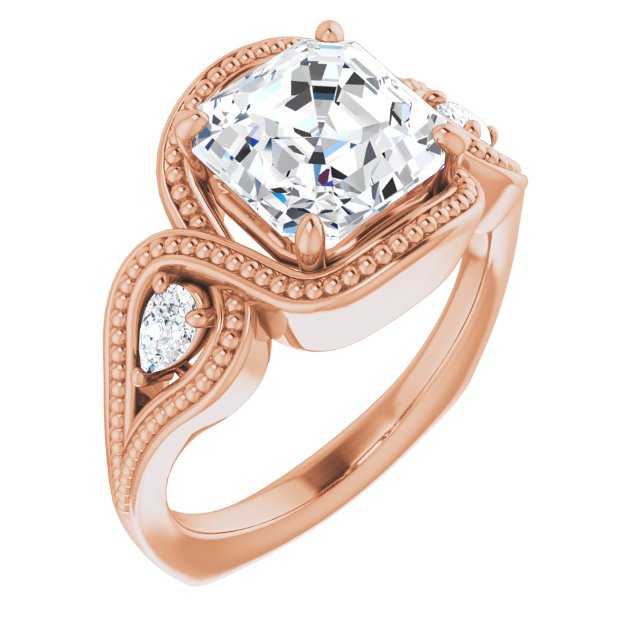 Asscher Ring Mounting